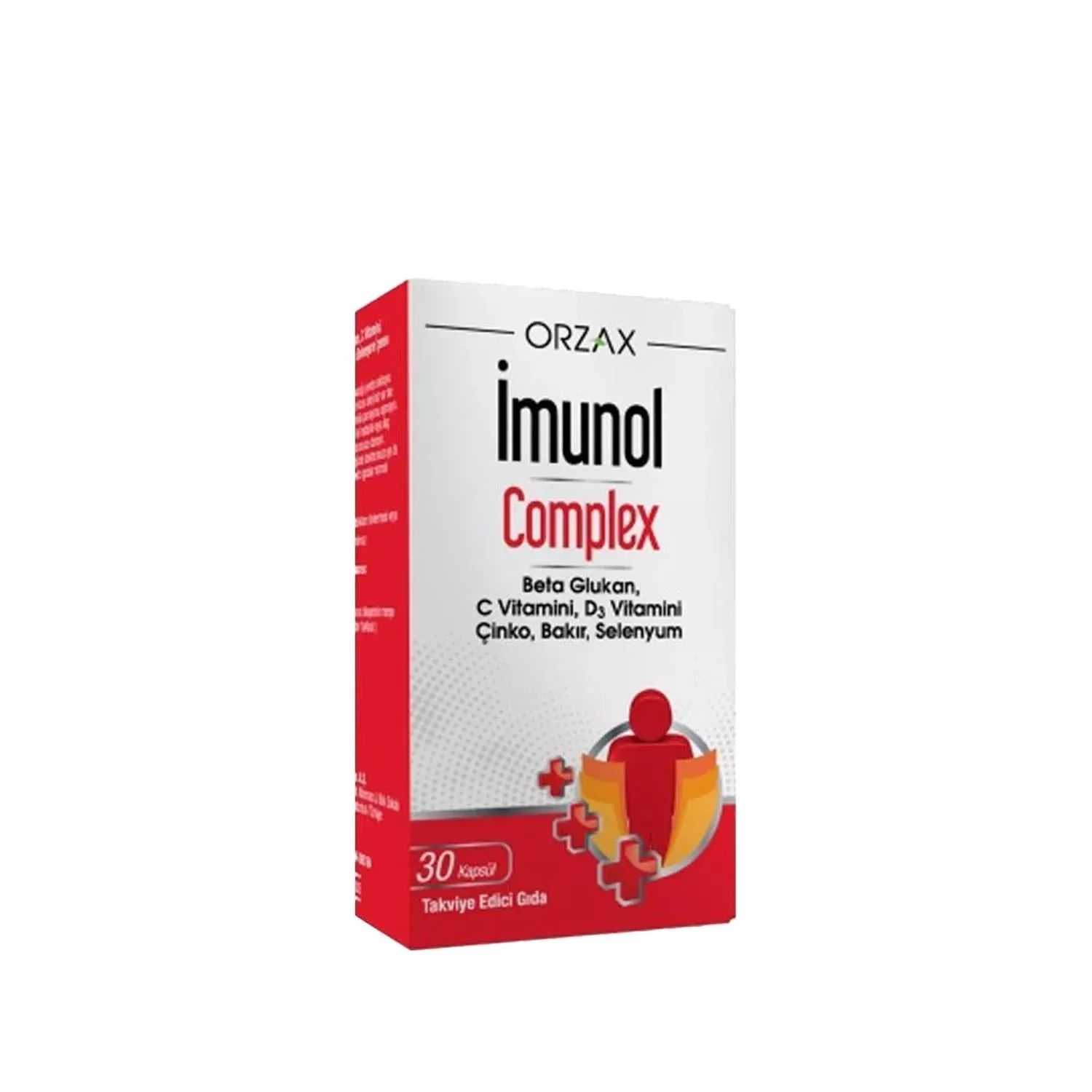 Orzax Immune System Support Supplement - Orzax _munol Complex 30 Capsules for Enhanced Immunity