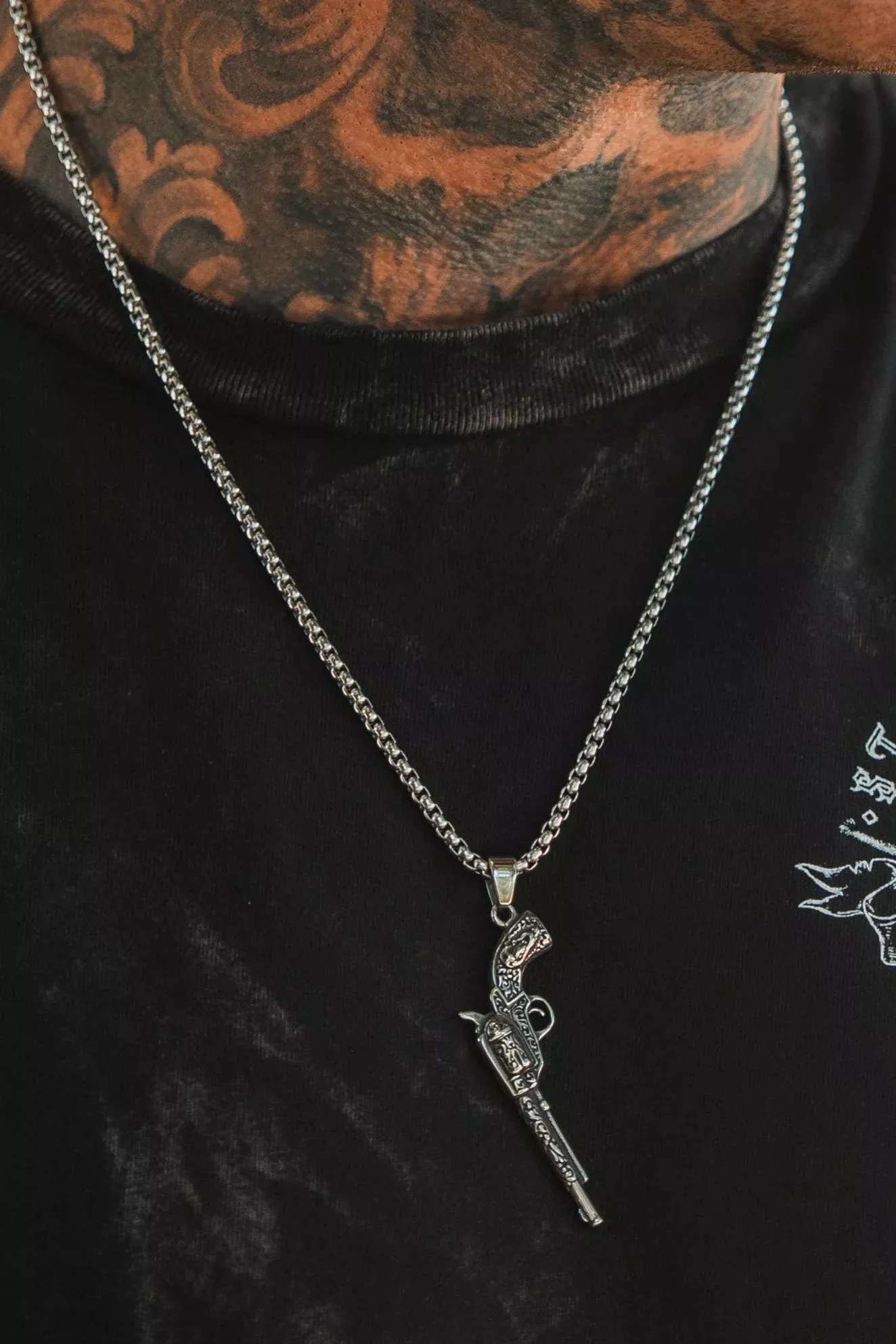 Outlaw Colt 45 Necklace