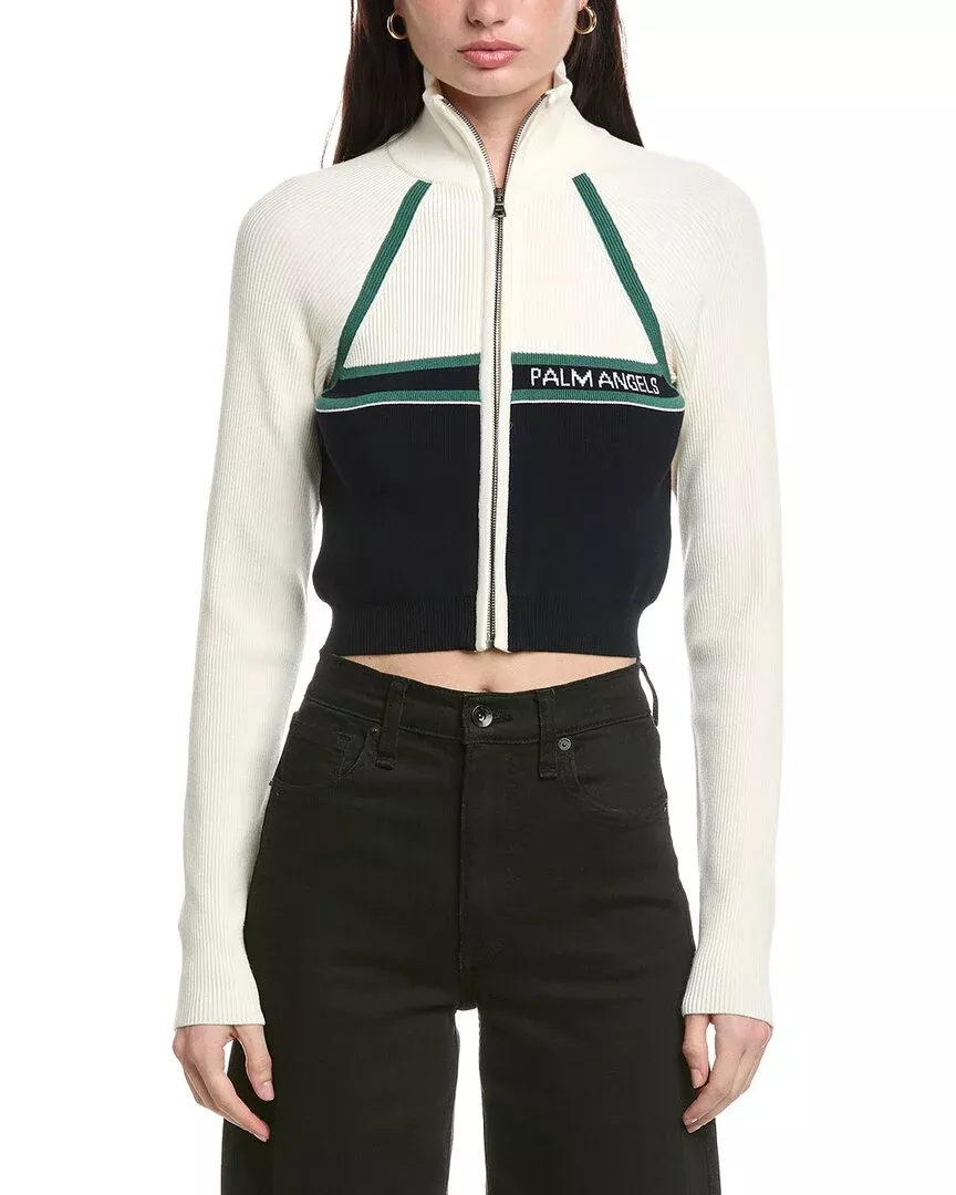 Palm Angels Ribbed Jacket