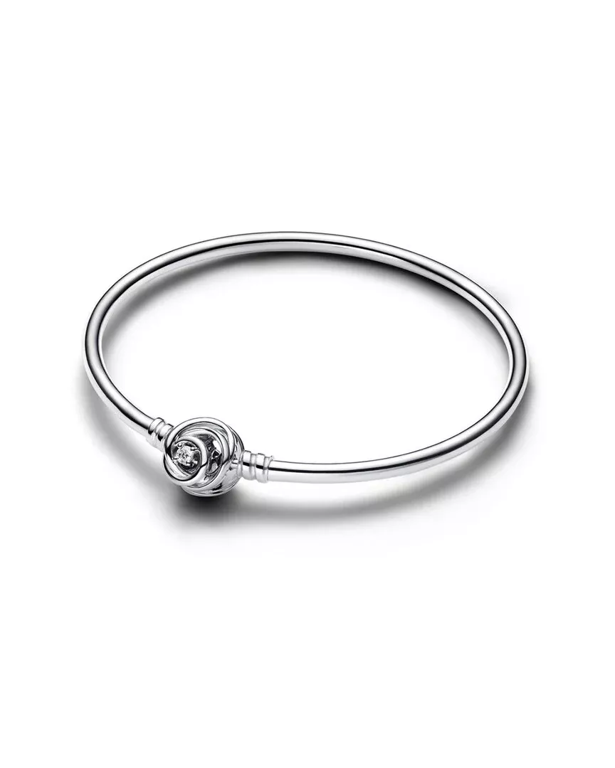 Pandora Moments Silver Bangle Bracelet
