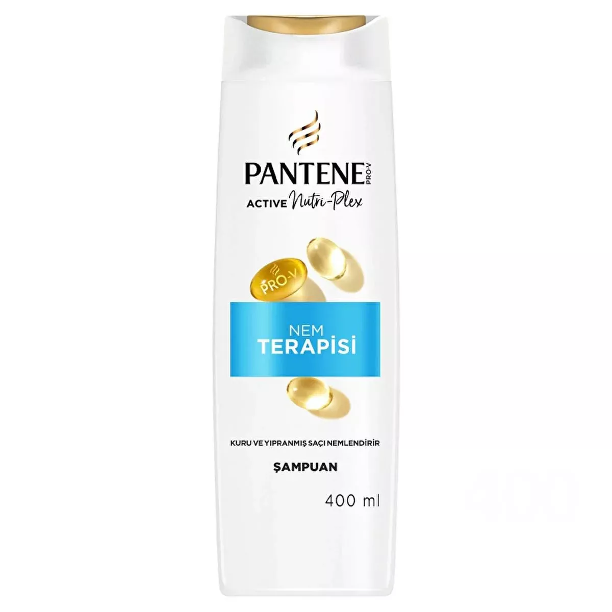 Pantene Moisturizing Shampoo with PRO-V Technology - 400ml Hydrating Shampoo for Dry Hair
