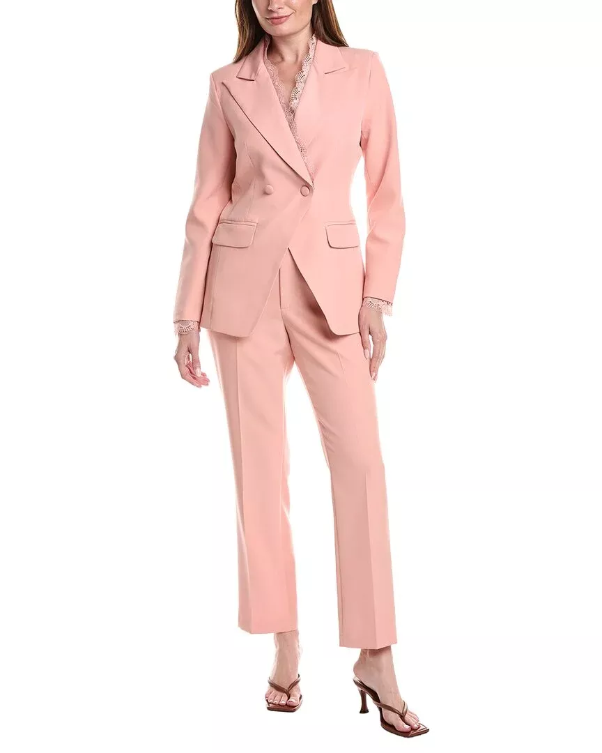Pascale La Mode 2Pc Jacket & Pant Suit