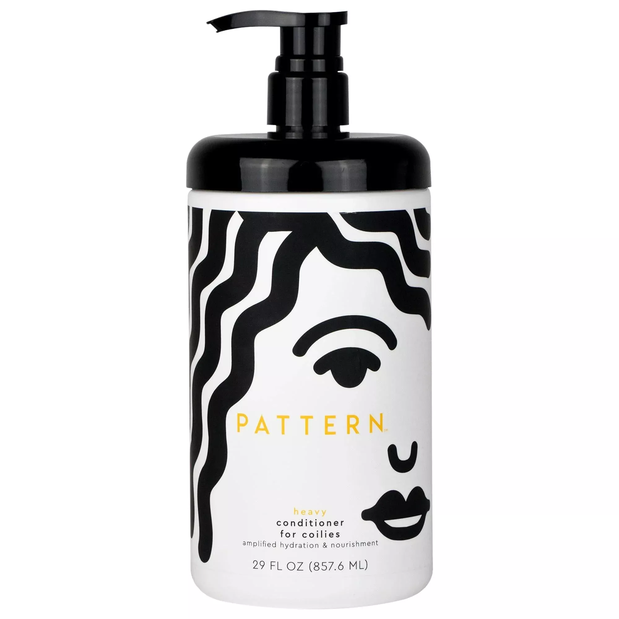 Pattern Heavy Conditioner for Coily, Curly, and Wavy Hair - Hydrating, Curl-Enhancing, Clean Beauty