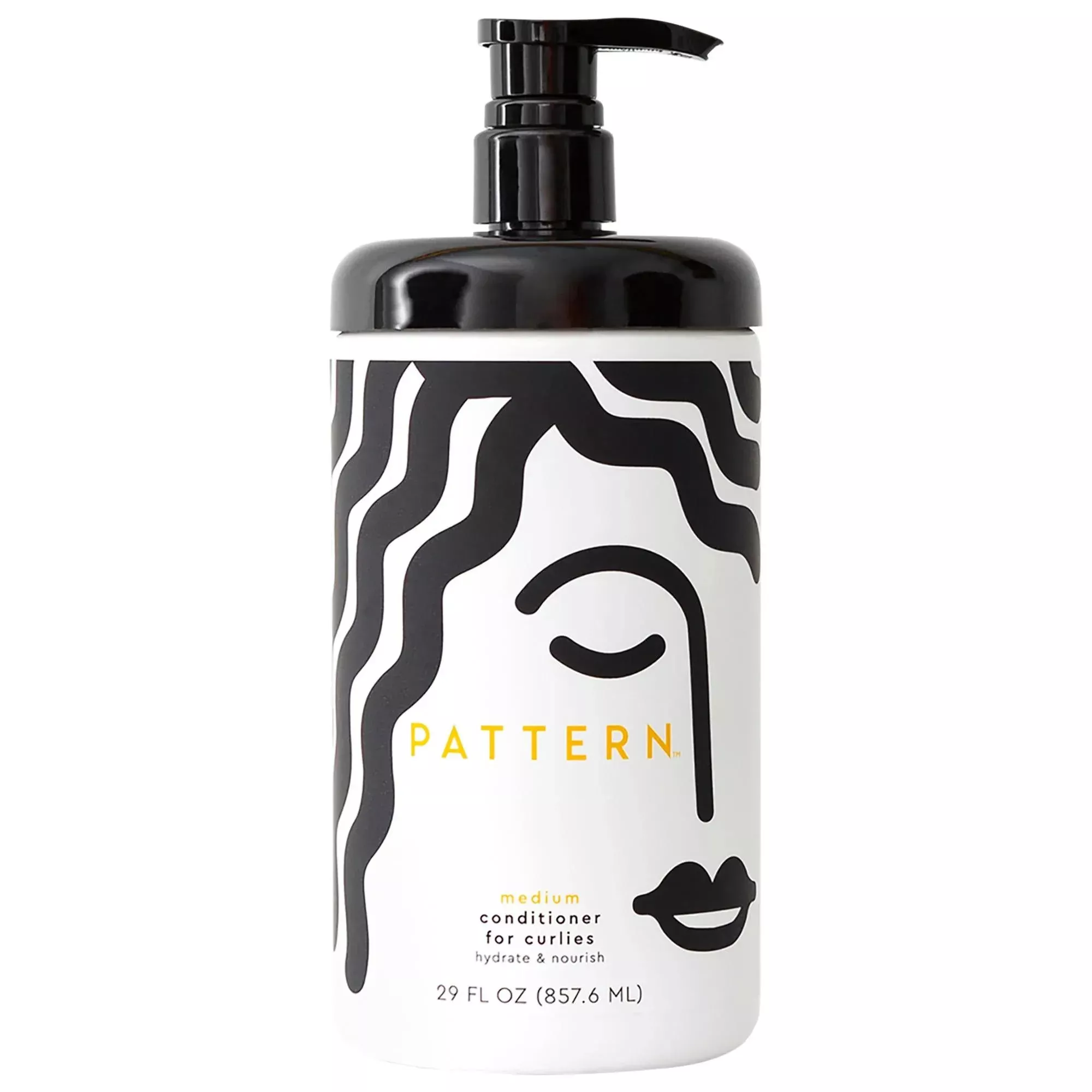 PATTERN Medium Conditioner with Biotin for Curly & Coily Hair - Moisturizing, Sulfate-Free, Cruelty-Free Conditioner for Hydration & Curl Definition