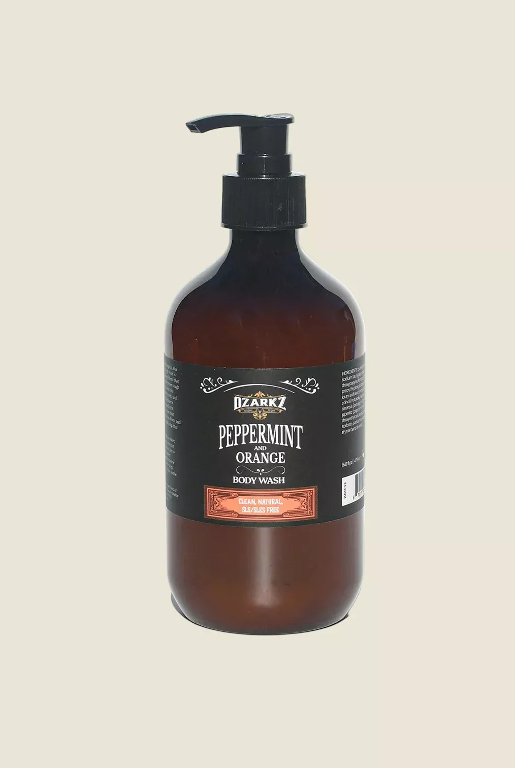 Peppermint & Orange Body Wash