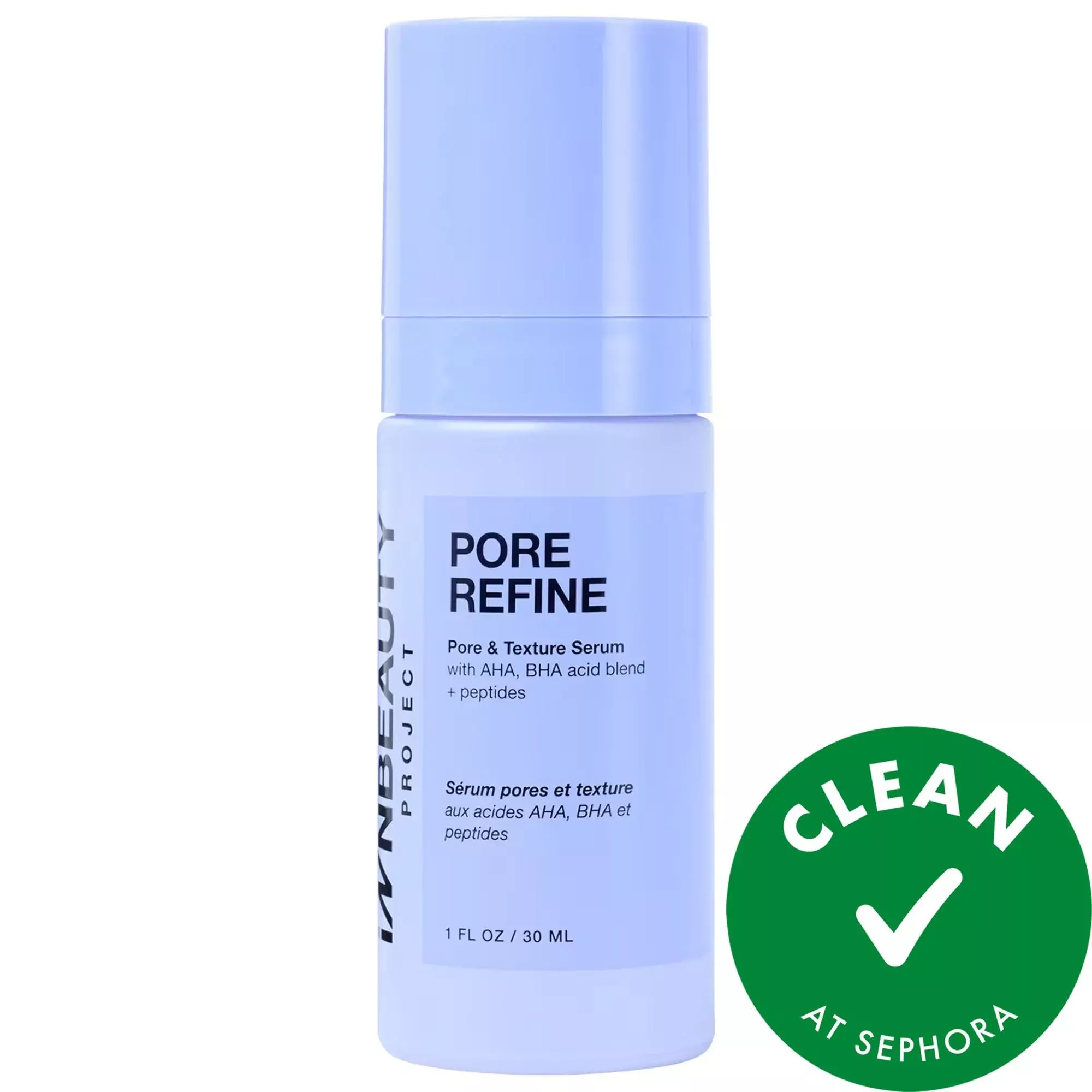Pore Refine Pore Shrinking & Texture Smoothing Serum - Clinically Proven AHA BHA Serum for Acne-Prone Skin, Vegan & Cruelty-Free
