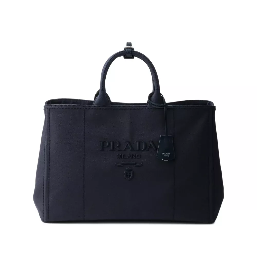 Prada Blue Tote Bags Men
