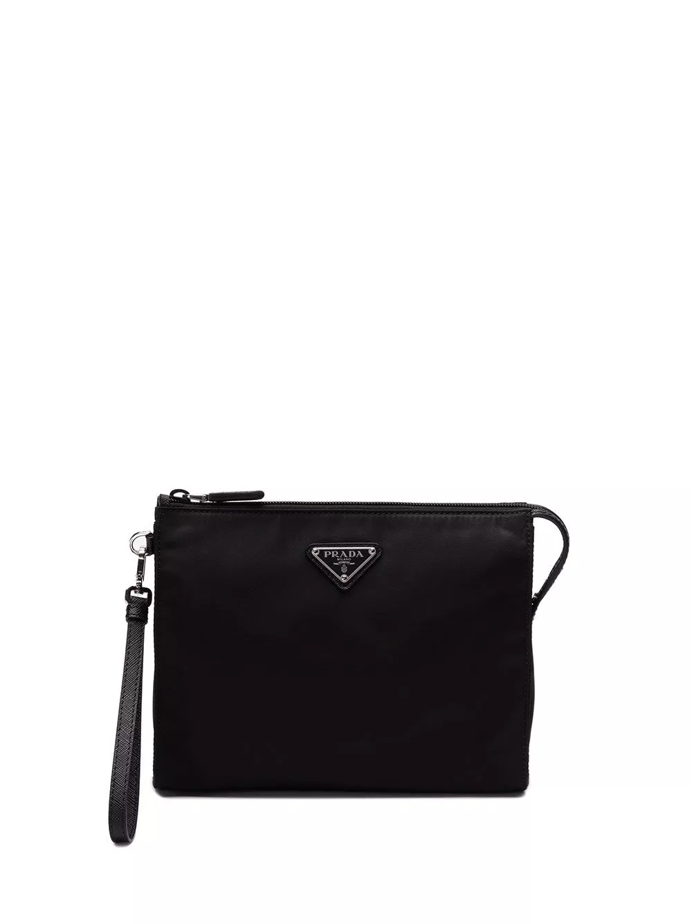 Prada Men Re-Nylon And Saffiano Pouch