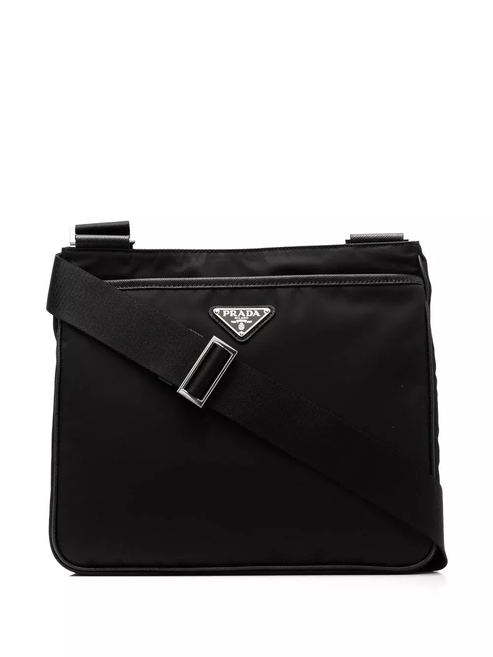 Prada Men Re-Nylon And Saffiano Shoulder Bag