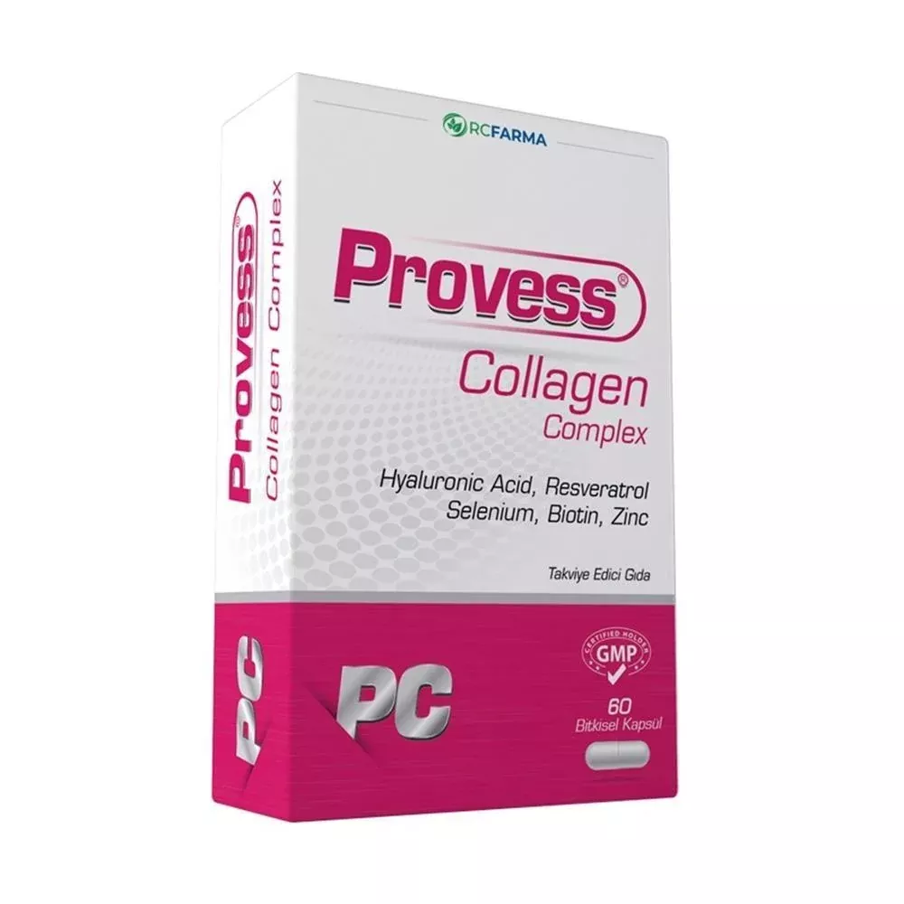 Provess Collagen Complex Supplement - Anti-Aging Support for Skin, Hair & Nails