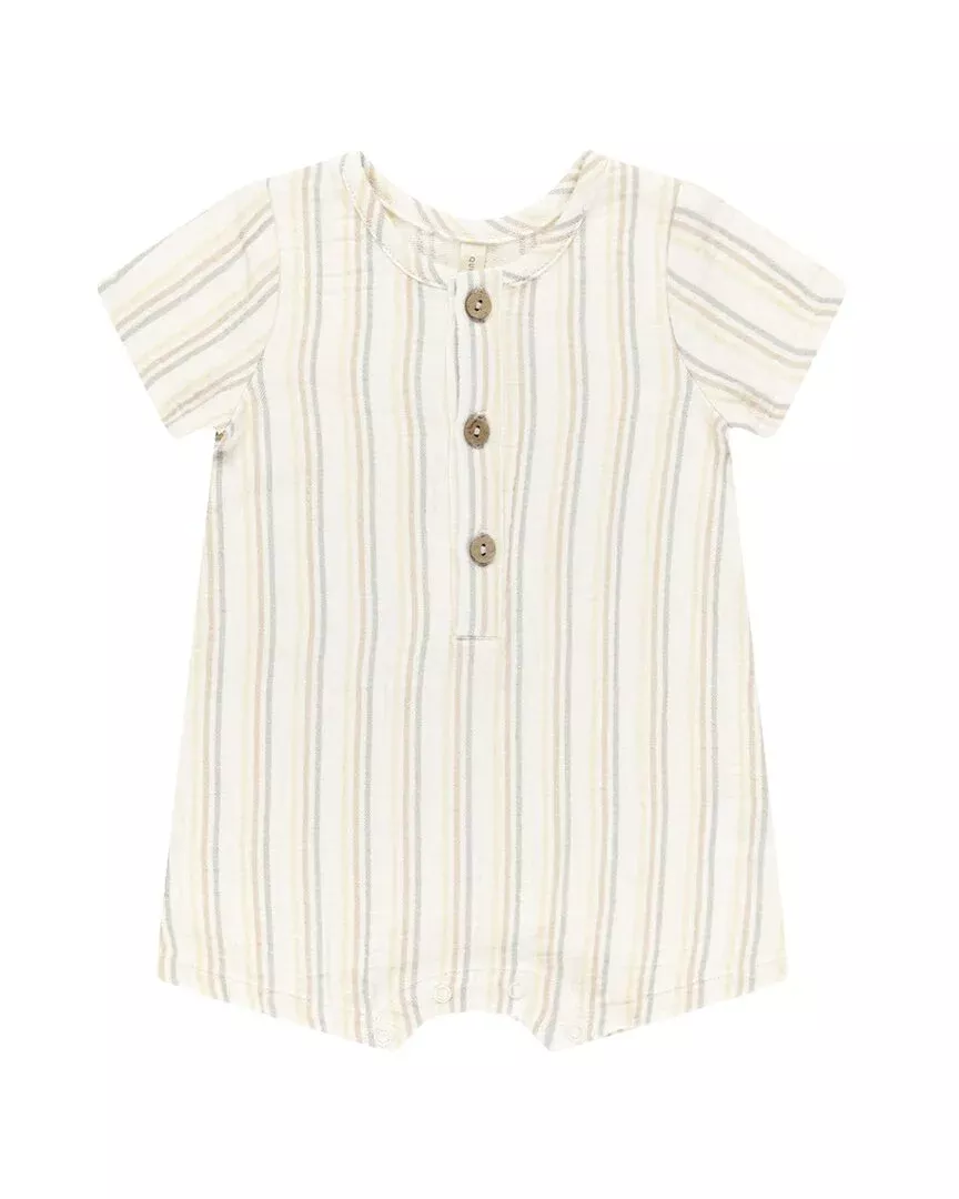 Quincy Mae Woven Romper
