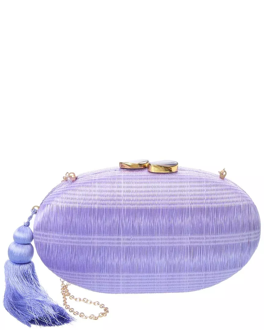 Rafé Joanna Straw Clutch