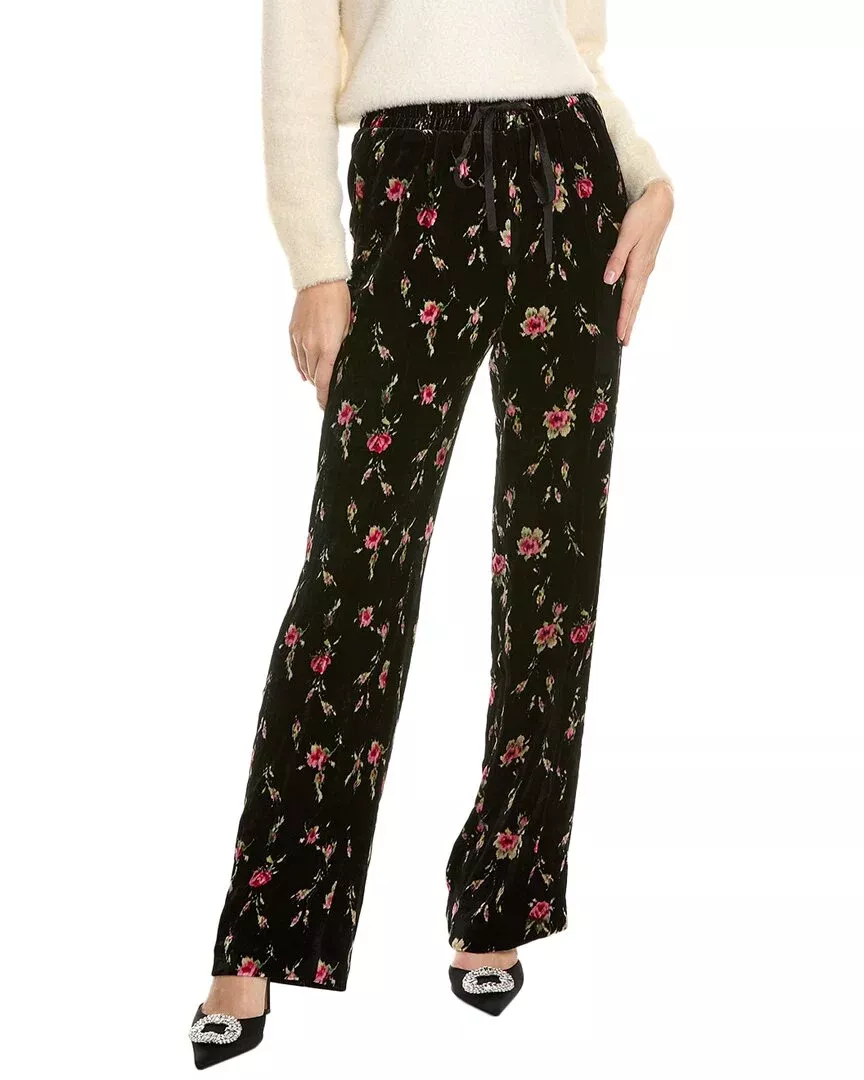 Red Valentino Silk-Blend Pant