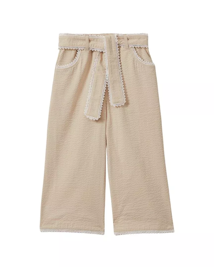 Reiss Emilie Lace Trim Trouser