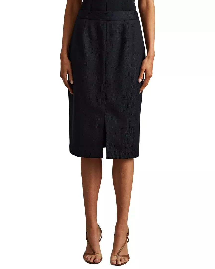 Reiss Hallie Tailored Wool-Blend Skirt