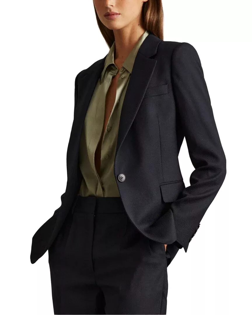 Reiss Hallie Wool-Blend Blazer