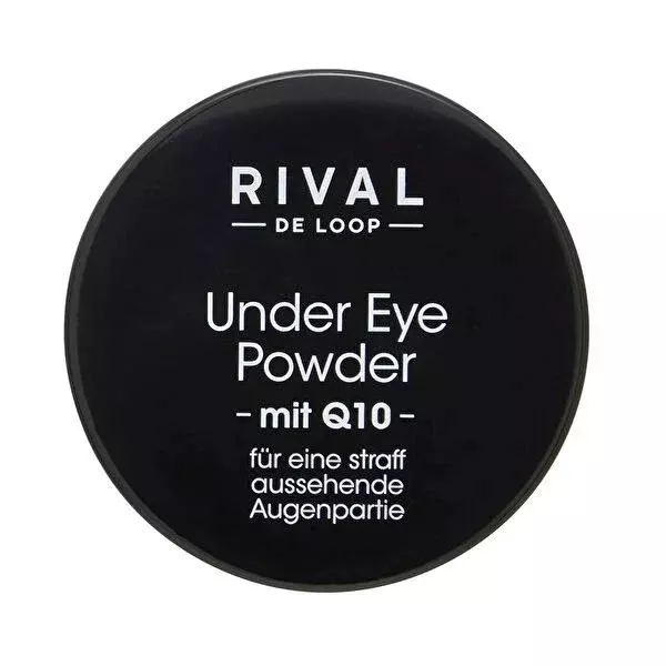 RivaI Under Eye Powder with Q10 - Smooths & Sets Makeup for Radiant Complexion
