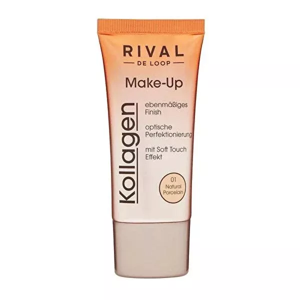 Rival Collagen Foundation No.01 - Collagen Foundation for Natural Look & Light to Medium Coverage