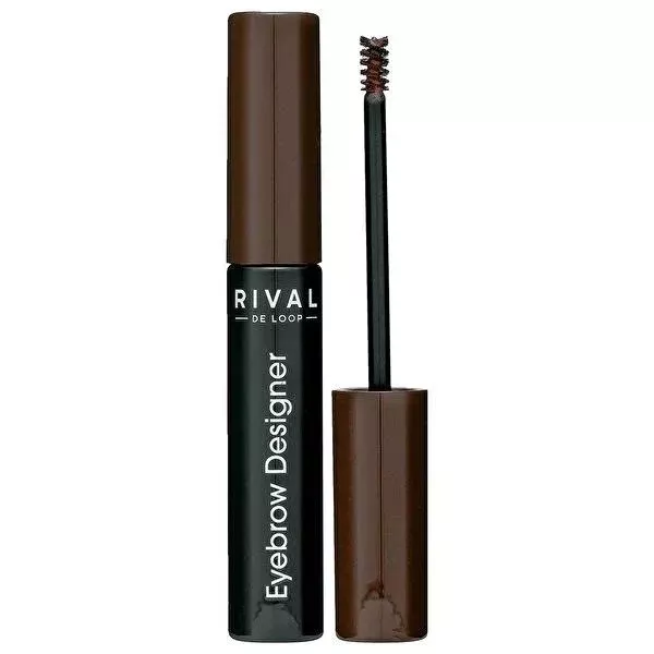 Rival de Loop Dark Brown Eyebrow Gel: Shape, Define & Intensify | Long-Lasting Color & Definition