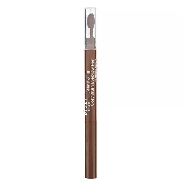 Rival de Loop Eyebrow Pencil No.05 Define Fill - Precise Eyebrow Definition with Triangular-Shaped Pencil & Ultra-Soft Brush