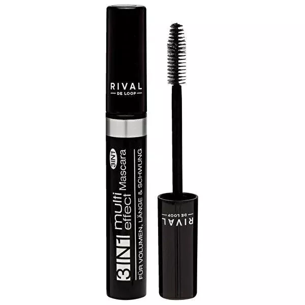 Rival de Loop Multi Effect Mascara 3in1 - Enhances Volume, Length & Separation, Ophthalmologically Tested