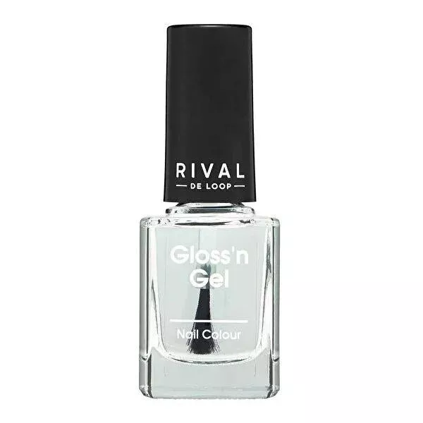 Rival de Loop Nail Polish Gloss'n Gel No.03 - Long-Lasting, High Coverage Lip Gloss with Shiny Finish