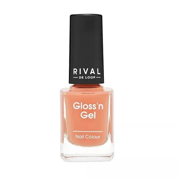 Rival de Loop Nail Polish Gloss'n Gel No.10 - Long-Lasting, High Coverage Nail Gloss