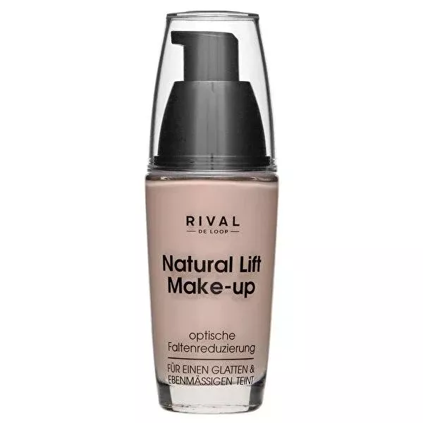 Rival de Loop Natural Foundation Makeup - Flawless Finish, Dermatologically Tested, Natural Rose Shade - Suitable for All Skin Types