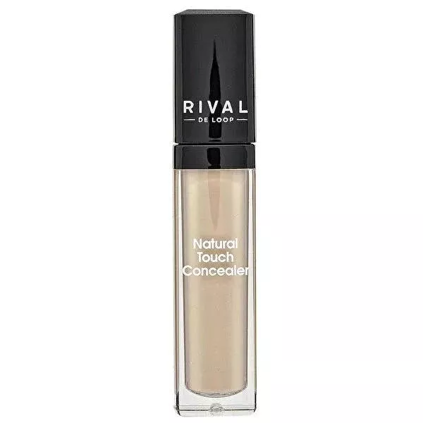 Rival de Loop Natural Touch Liquid Concealer: Banish Dark Circles & Blemishes - Affordable, All Skin Types, Brightening Under Eye Coverage