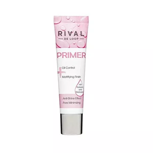 Rival de Loop Primer Oil Control 30 ml - Matte Finish Makeup Primer with Hyaluronic Acid & Niacinamide
