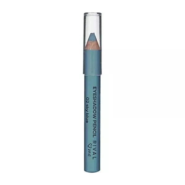 Rival Loves Me Far Kalemi Eyeshadow - Iridescent Sky Blue Makeup for Versatile Eye Decoration
