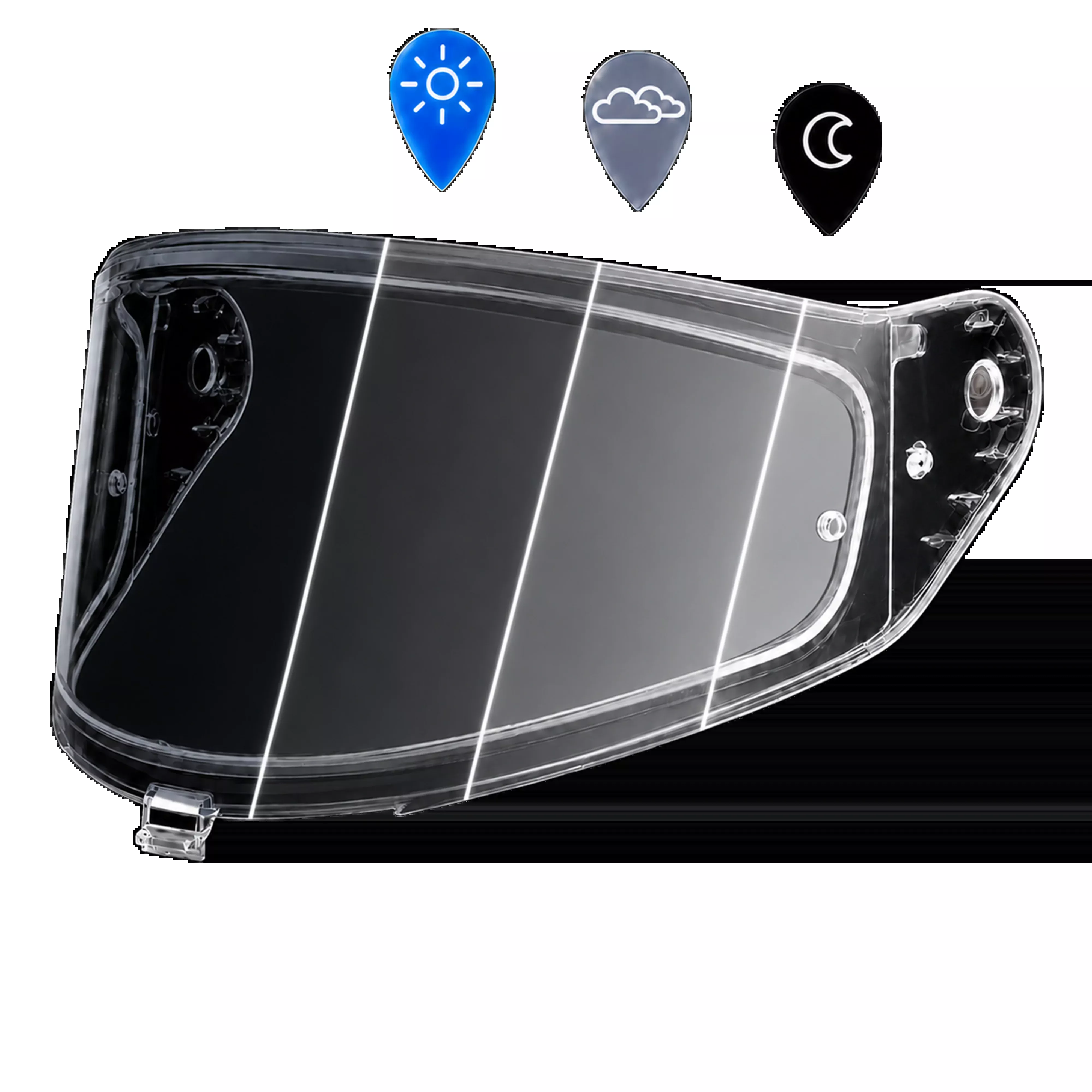 Rogue Shield Outer- Photochromic Smoke