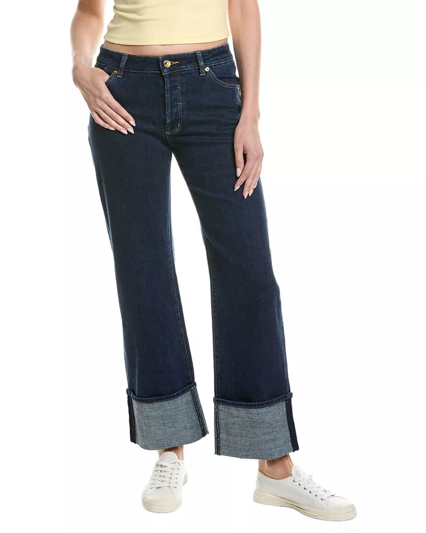 Rolla’S Heidi Low Pacific Rinse Turn Up Heidi Low Jean