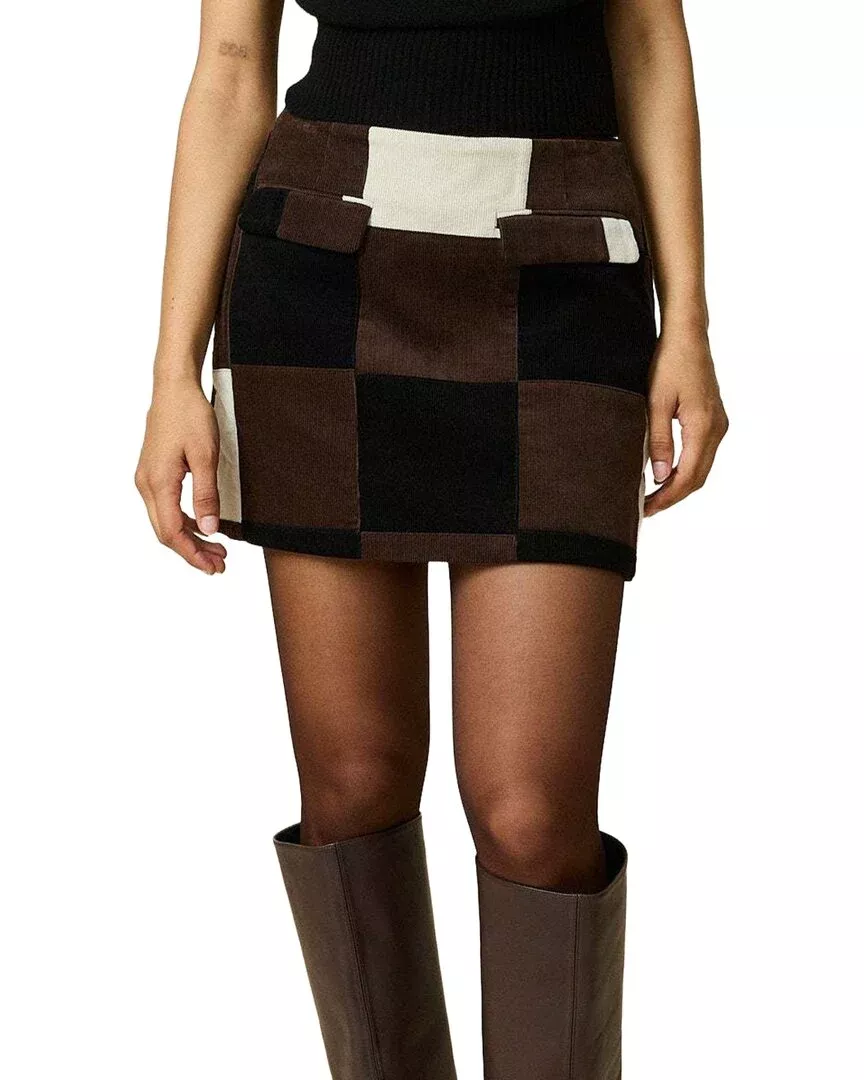 Rowing Blazers Patchwork Corduroy Skirt