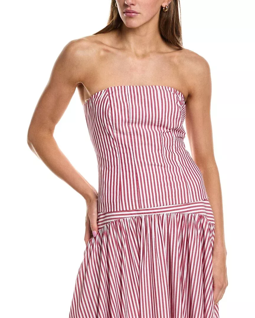 Rowing Blazers Poplin Pinstripe Top