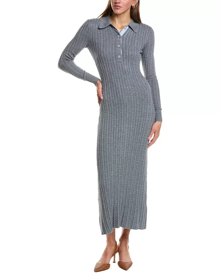Rowing Blazers Wool-Blend Cable Cardigan
