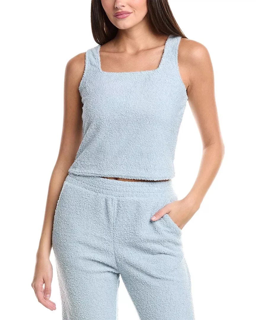 Sadie & Sage Mind You Cozy Cropped Top