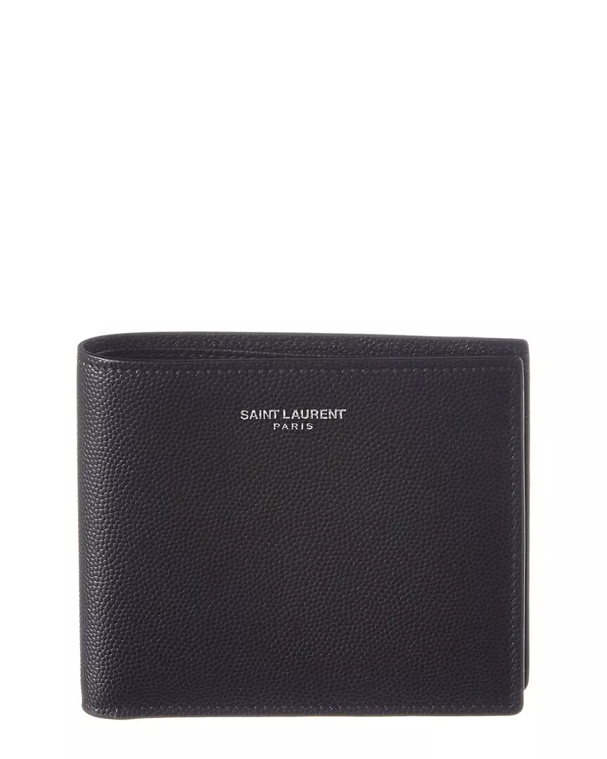 Saint Laurent Paris East/West Leather Bifold Wallet