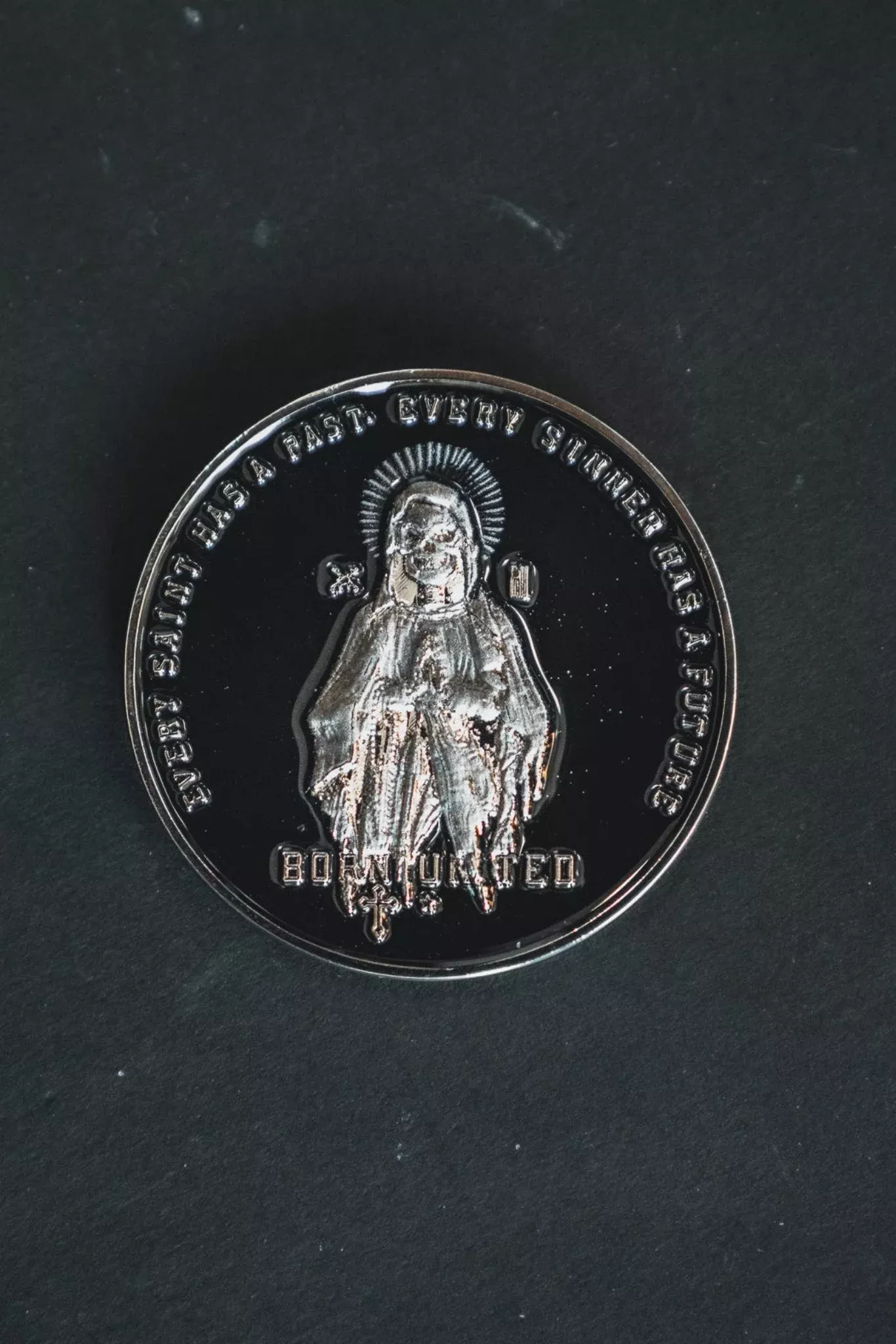 Saints and Sinners Challenge Coin
