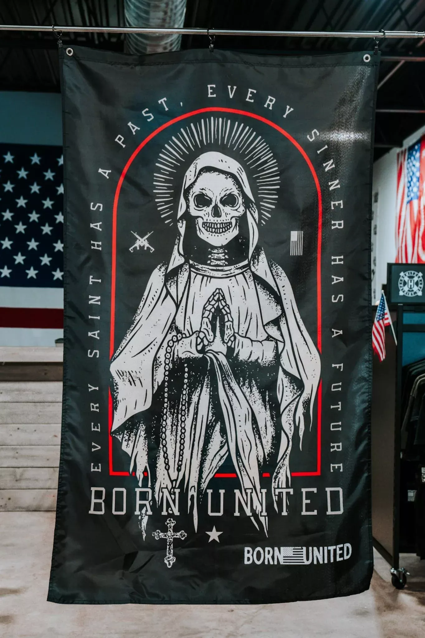 Saints and Sinners Flag