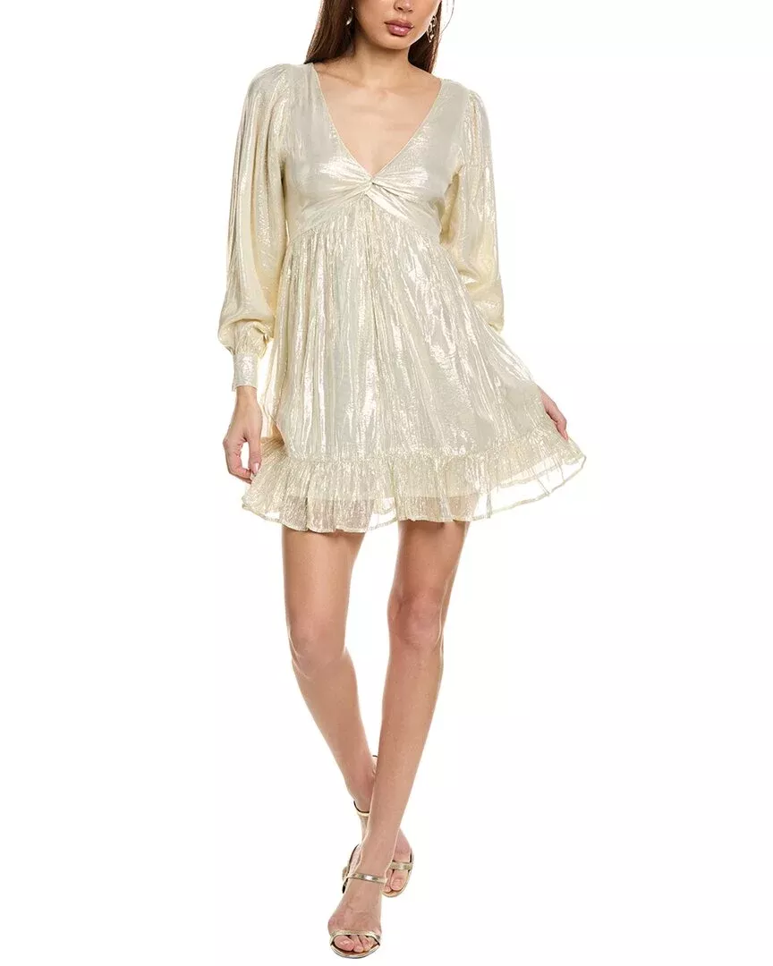 Saltwater Luxe Lurex Mini Dress