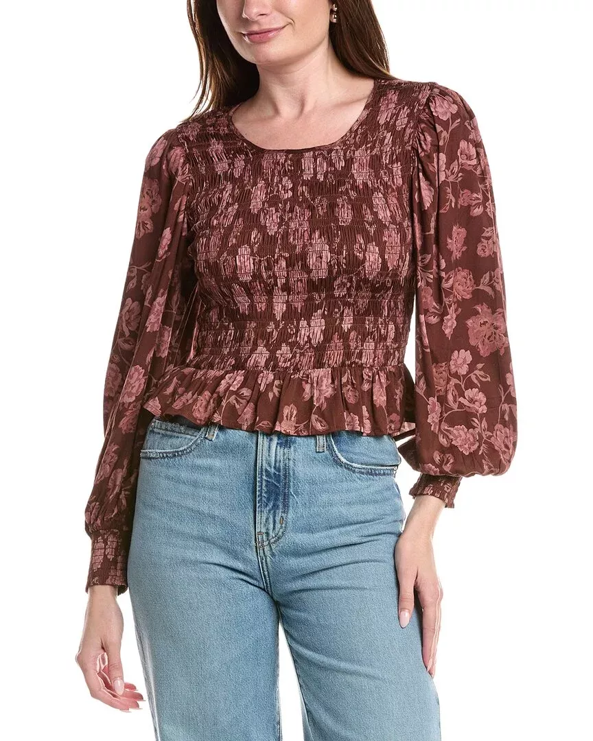 Saltwater Luxe Printed Blouse