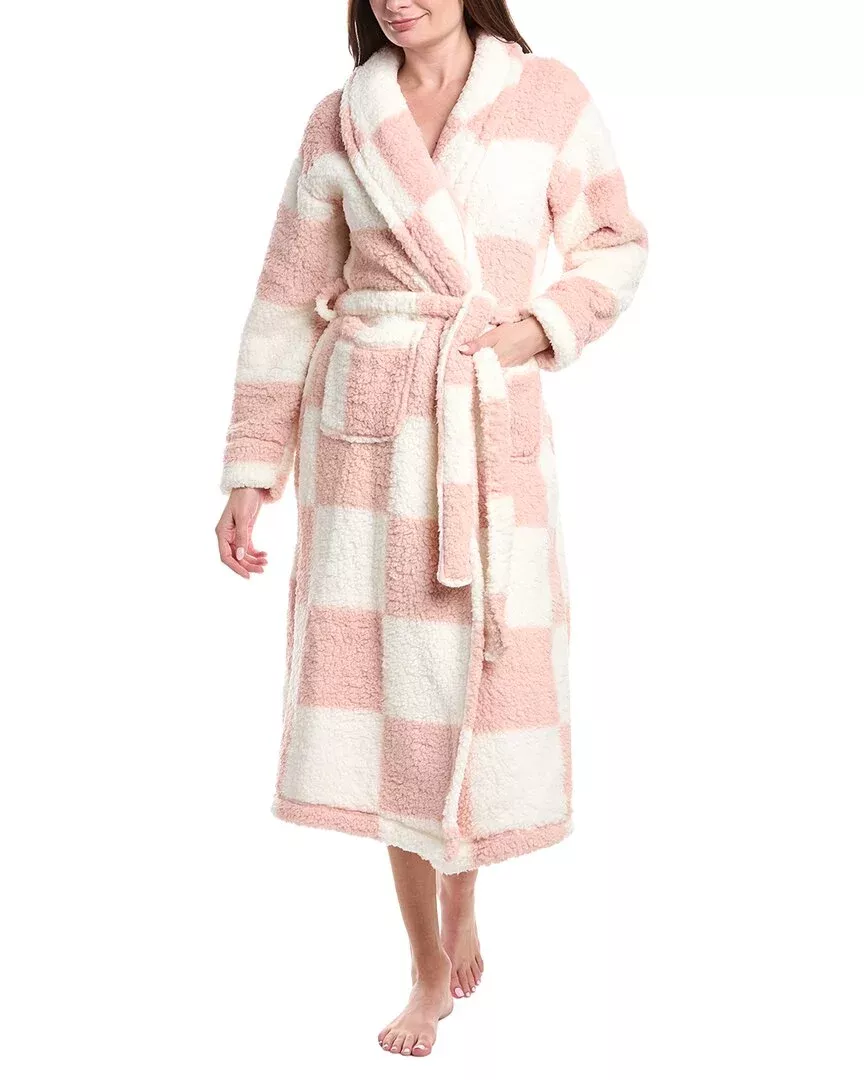 Sanctuary Shawl Collar Sherpa Robe