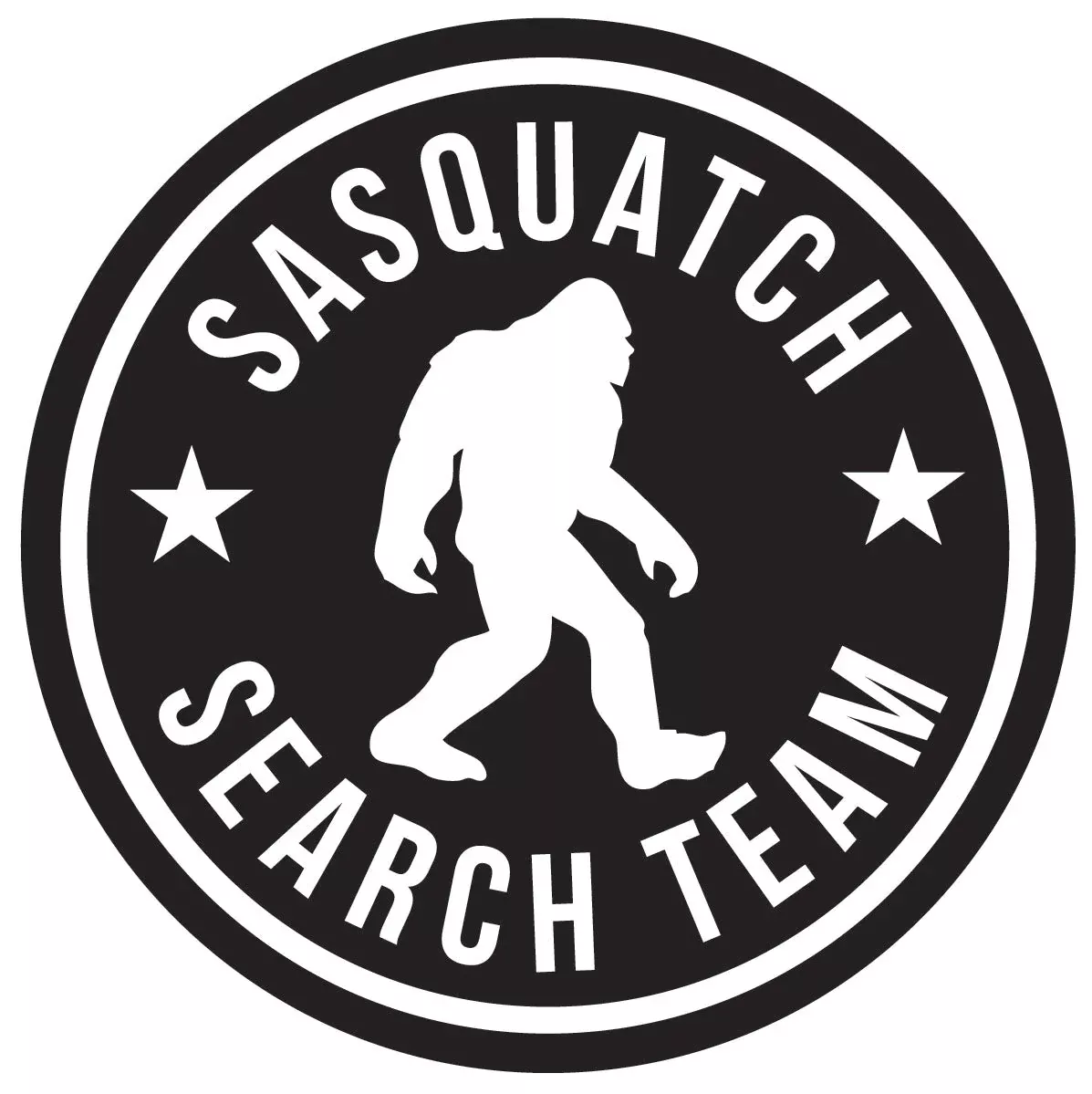Sasquatch Search Team Decal