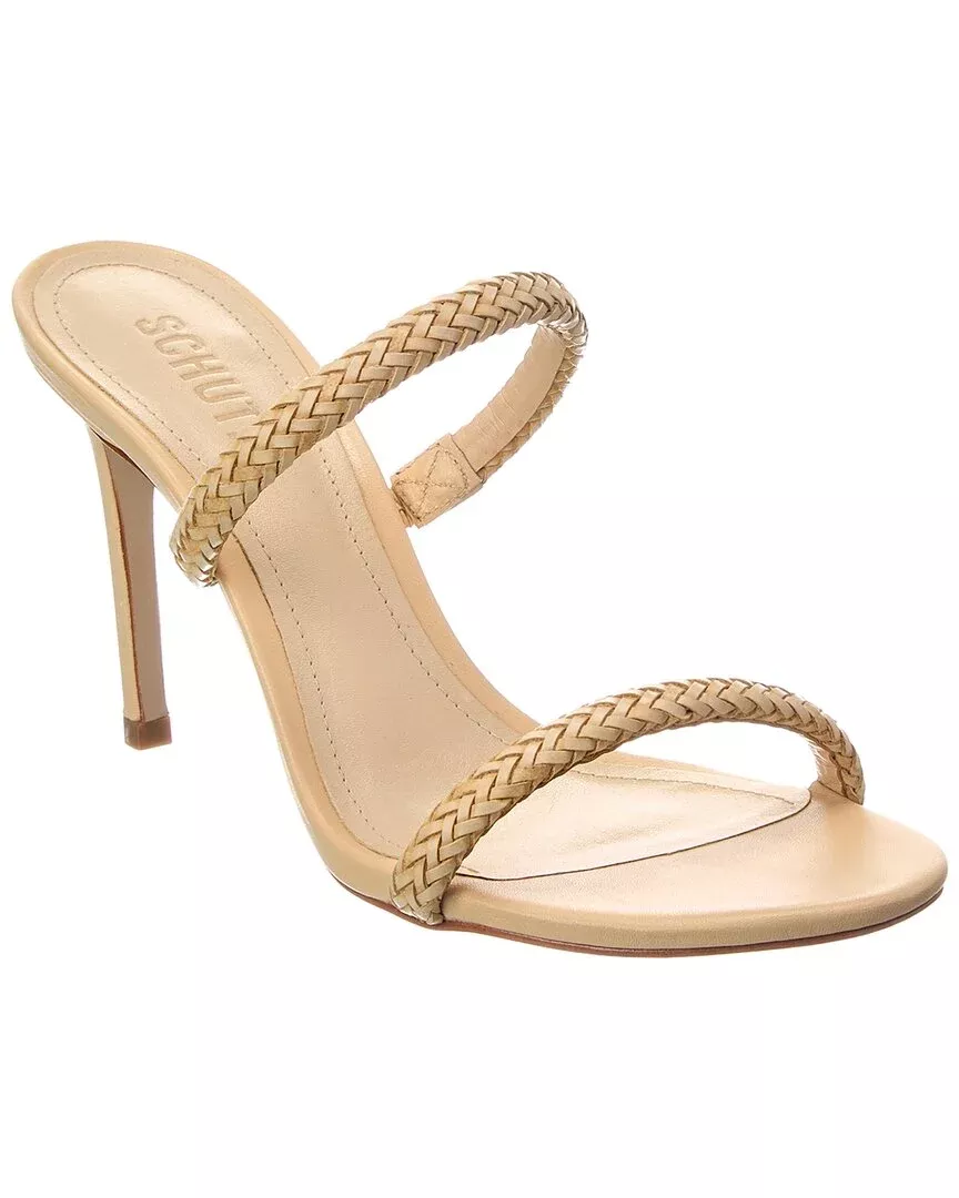 Schutz Taliah Woven High Stiletto Sandal