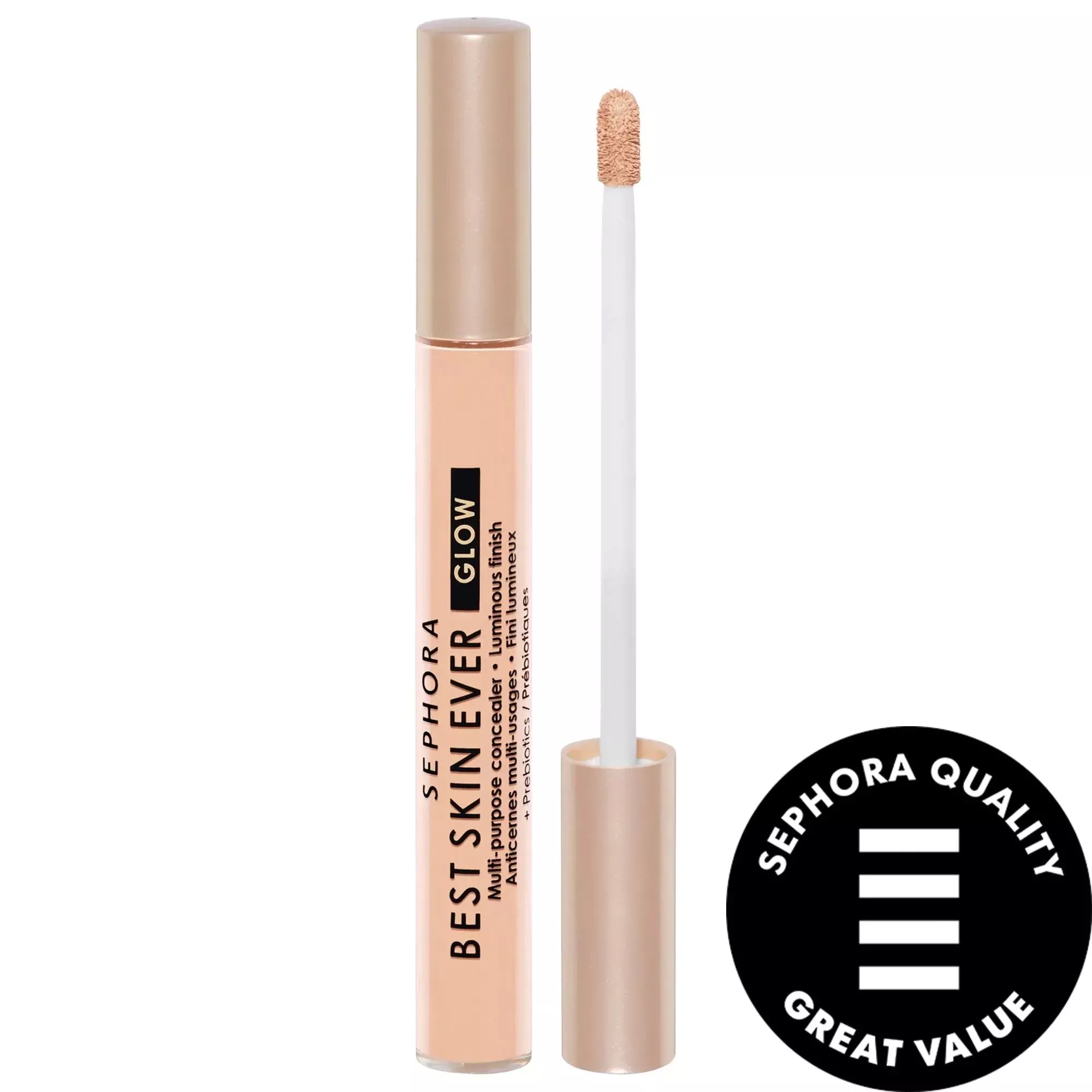 Sephora Collection Best Skin Ever Multi-Use Hydrating Glow Concealer - Lightweight Radiant Formula for Natural Coverage
