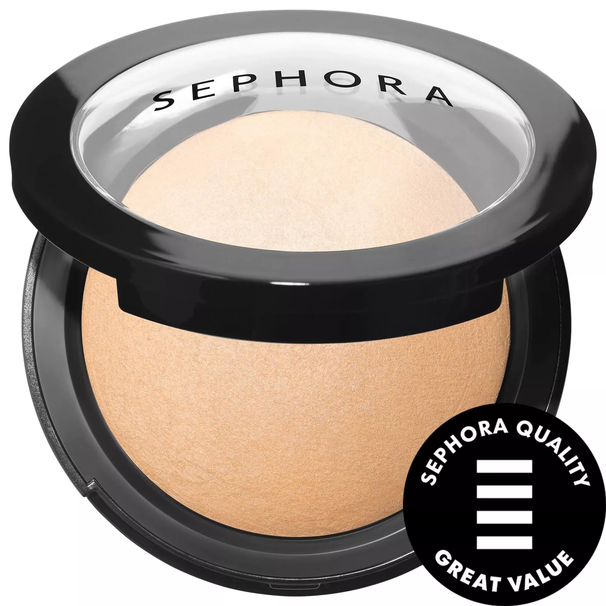 Sephora Collection Microsmooth Baked Face Powder Foundation: Light Buildable Coverage, Cruelty & Paraben-Free, Natural Finish