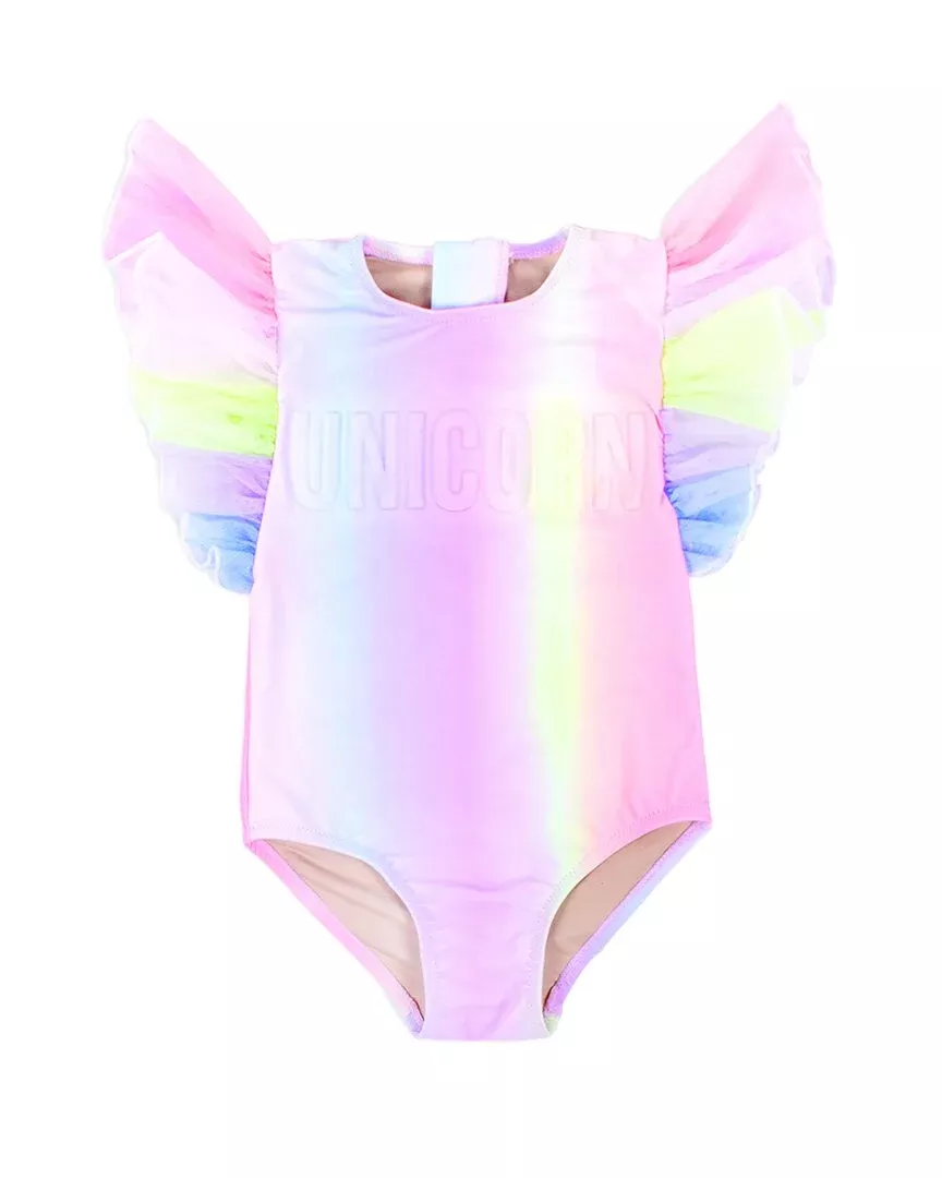 Shade Critters Tulle Sleeve Swimsuit