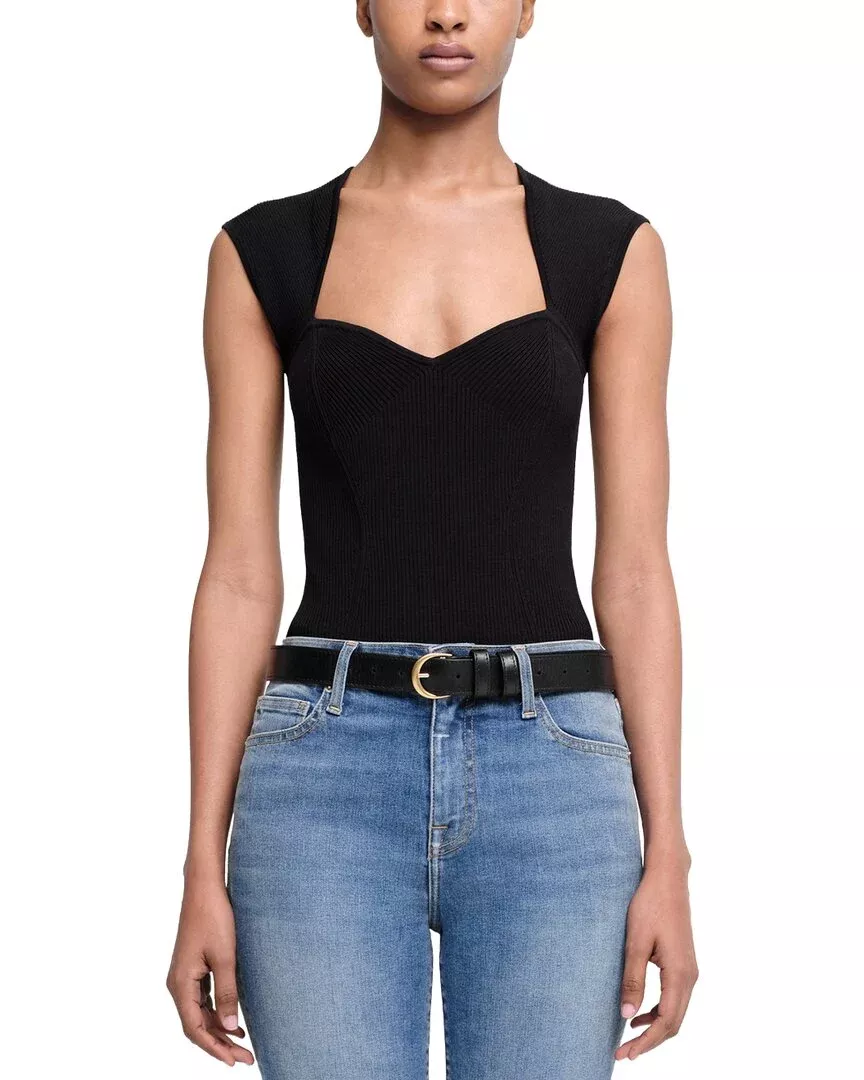 Simkhai Barbara Sweetheart Bodysuit