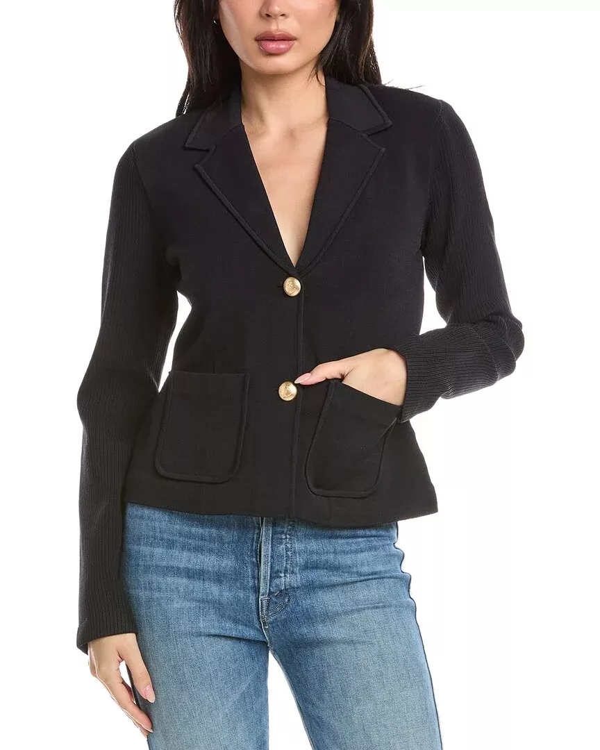 St. John Fitted Knit Jacket